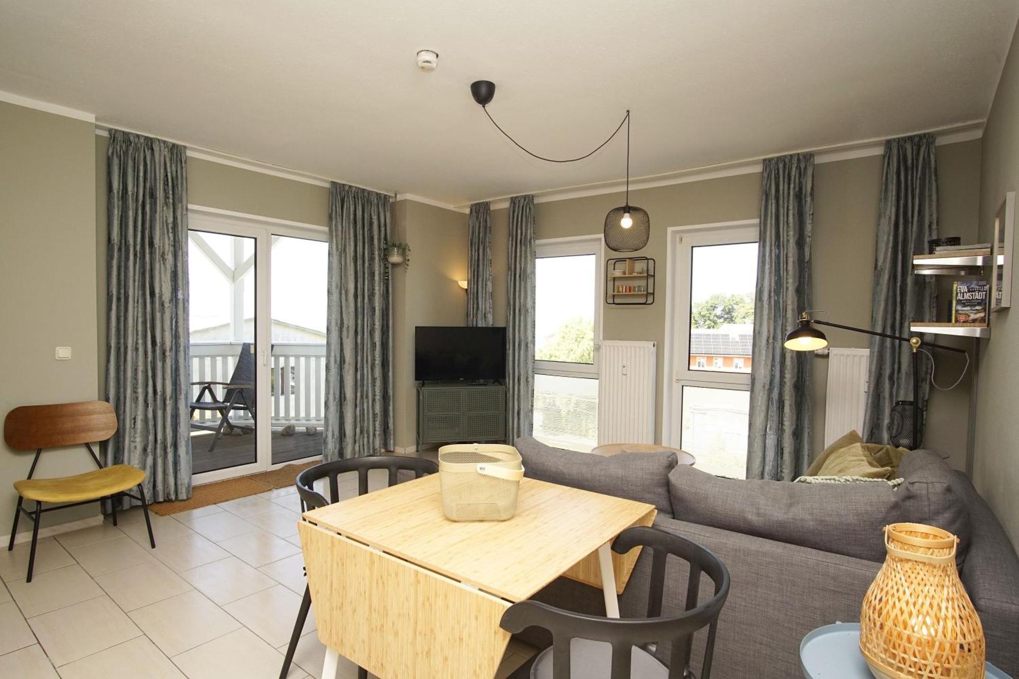 Die Ferienwohnung Ostseepanorama In Der Villa Joksch Lohme Exterior foto